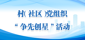 村（社区）党组织“争先创星”活动